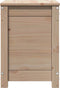 vidaXL - Opbergbox - 60x32x45,5 - cm - massief - grenenhout