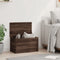 vidaXL - Opbergbox - 60x35x35 - cm - bewerkt - hout - bruin - eikenkleurig