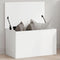 vidaXL - Opbergbox - 60x35x35 - cm - bewerkt - hout - wit