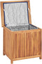 vidaXL - Opbergbox - 60x50x58 - cm - massief - teakhout