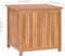 vidaXL - Opbergbox - 60x50x58 - cm - massief - teakhout