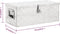 vidaXL - Opbergbox - 70x31x27 - cm - aluminium - zilverkleurig