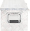 vidaXL - Opbergbox - 70x31x27 - cm - aluminium - zilverkleurig
