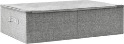 vidaXL - Opbergbox - 70x40x18 - cm - stof - grijs