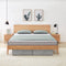 vidaXL - Opbergbox - 70x40x18 - cm - stof - grijs