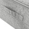 vidaXL - Opbergbox - 70x40x18 - cm - stof - grijs