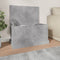 vidaXL - Opbergbox - 70x40x38 - cm - bewerkt - hout - betongrijs