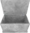 vidaXL - Opbergbox - 70x40x38 - cm - bewerkt - hout - betongrijs