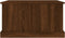vidaXL - Opbergbox - 70x40x38 - cm - bewerkt - hout - bruin - eikenkleur