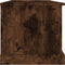 vidaXL - Opbergbox - 70x40x38 - cm - bewerkt - hout - gerookt - eikenkleurig