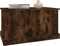 vidaXL - Opbergbox - 70x40x38 - cm - bewerkt - hout - gerookt - eikenkleurig