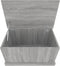 vidaXL - Opbergbox - 70x40x38 - cm - bewerkt - hout - grijs - sonoma - eikenkleurig