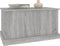 vidaXL - Opbergbox - 70x40x38 - cm - bewerkt - hout - grijs - sonoma - eikenkleurig