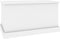 vidaXL - Opbergbox - 70x40x38 - cm - bewerkt - hout - hoogglans - wit