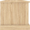 vidaXL - Opbergbox - 70x40x38 - cm - bewerkt - hout - sonoma - eikenkleurig