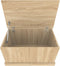 vidaXL - Opbergbox - 70x40x38 - cm - bewerkt - hout - sonoma - eikenkleurig