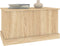 vidaXL - Opbergbox - 70x40x38 - cm - bewerkt - hout - sonoma - eikenkleurig