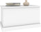 vidaXL - Opbergbox - 70x40x38 - cm - bewerkt - hout - wit