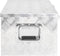 vidaXL - Opbergbox - 80x39x30 - cm - aluminium - zilverkleurig