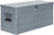 vidaXL - Opbergbox - 80x39x30 - cm - aluminium - zilverkleurig
