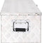 vidaXL - Opbergbox - 80x39x30 - cm - aluminium - zilverkleurig