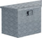 vidaXL - Opbergbox - 80x39x30 - cm - aluminium - zwart