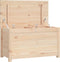 vidaXL - Opbergbox - 80x40x45,5 - cm - massief - grenenhout