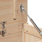 vidaXL - Opbergbox - 80x40x45,5 - cm - massief - grenenhout