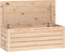 vidaXL - Opbergbox - 89x36,5x33 - cm - massief - grenenhout