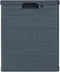 vidaXL - Opbergbox - 90 - L - antraciet