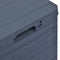 vidaXL - Opbergbox - 90 - L - antraciet