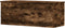 vidaXL - Opbergbox - 90x35x35 - cm - bewerkt - hout - gerookt - eikenkleurig