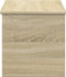 vidaXL - Opbergbox - 90x35x35 - cm - bewerkt - hout - sonoma - eikenkleurig
