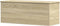 vidaXL - Opbergbox - 90x35x35 - cm - bewerkt - hout - sonoma - eikenkleurig