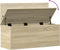 vidaXL - Opbergbox - 90x35x35 - cm - bewerkt - hout - sonoma - eikenkleurig