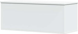 vidaXL - Opbergbox - 90x35x35 - cm - bewerkt - hout - wit