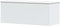 vidaXL - Opbergbox - 90x35x35 - cm - bewerkt - hout - wit