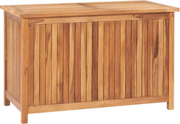 vidaXL - Opbergbox - 90x50x58 - cm - massief - teakhout