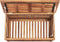 vidaXL - Opbergbox - 90x50x58 - cm - massief - teakhout