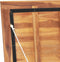 vidaXL - Opbergbox - 90x50x58 - cm - massief - teakhout