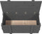 vidaXL - Opbergbox - 91x40,5x42 - cm - massief - grenenhout - grijs