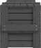 vidaXL - Opbergbox - 91x40,5x42 - cm - massief - grenenhout - grijs