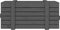 vidaXL - Opbergbox - 91x40,5x42 - cm - massief - grenenhout - grijs