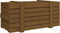 vidaXL - Opbergbox - 91x40,5x42 - cm - massief - grenenhout - honingbruin