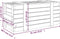 vidaXL - Opbergbox - 91x40,5x42 - cm - massief - grenenhout