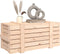 vidaXL - Opbergbox - 91x40,5x42 - cm - massief - grenenhout