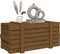 vidaXL - Opbergbox - 91x40,5x42 - cm - massief - grenenhout - honingbruin