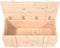 vidaXL - Opbergbox - 91x40,5x42 - cm - massief - grenenhout