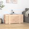vidaXL - Opbergbox - 91x40,5x42 - cm - massief - grenenhout