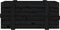 vidaXL - Opbergbox - 91x40,5x42 - cm - massief - grenenhout - zwart